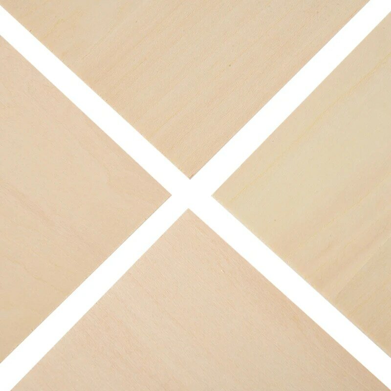 10 szt. 20X20X0,2 cm arkusze drewna lipowego niedokończona deska drewniana, prostokątne puste drewno, drewniane wycięcia do rękodzieła