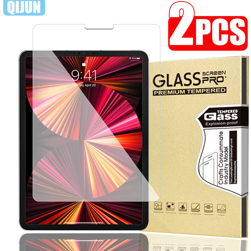 Film de protection d'écran en verre pour tablette, pour Apple ipad Pro 11 2018, protection anti-rayures VPN, A1980 A2013 A1934, 2 pièces