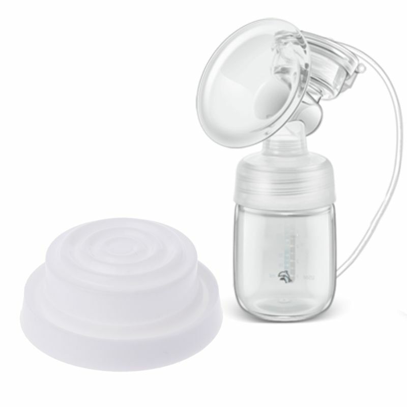 F62D Aksesori Diafragma Pompa ASI Elektrik Suku Cadang Pengganti Makan Silikon Bayi Putih Aksesori Pompa ASI Dapat Dipakai