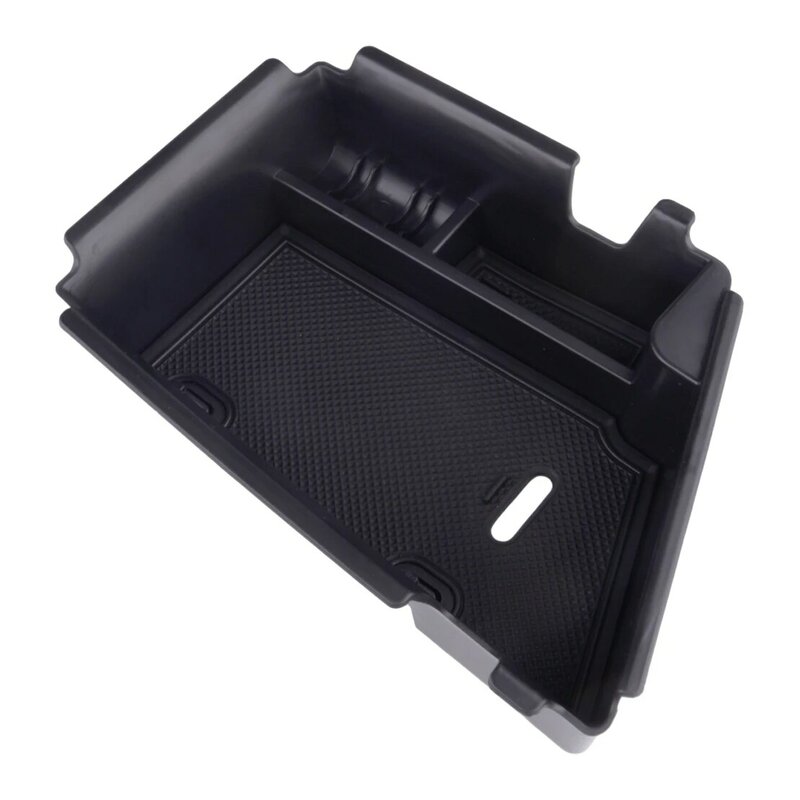 صندوق تخزين مسند ذراع كونسول مركزي أسود للسيارة ، صينية منظم ، مناسب لهيونداي إلنترا