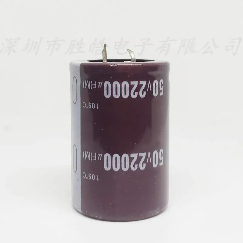 (2 pz-20 pz) 50 v22000uf condensatori elettrolitici in alluminio 50 v22000uf dimensioni: 35x50mm