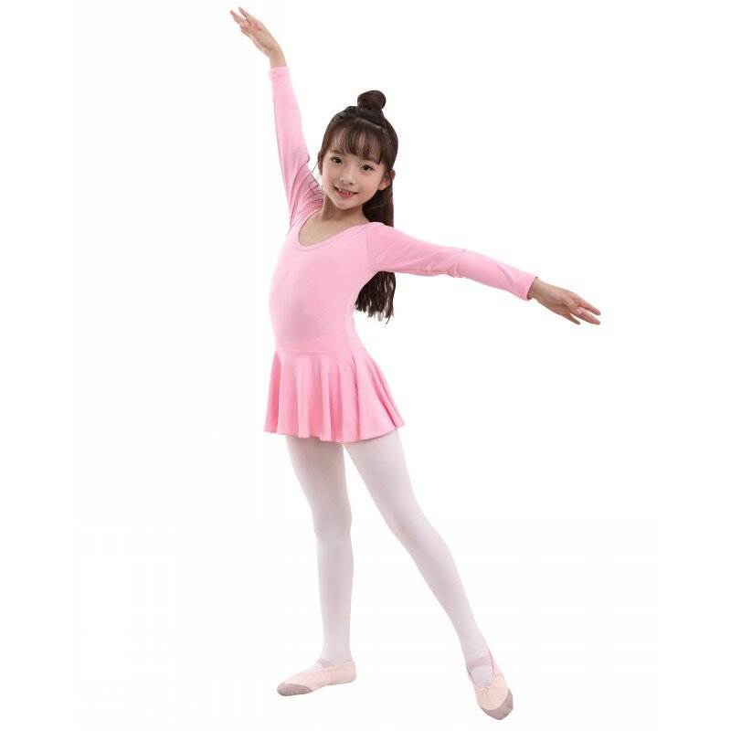 Pantimedias de baile de Ballet para niña, medias de terciopelo blanco sólido para estudiantes, primavera y otoño