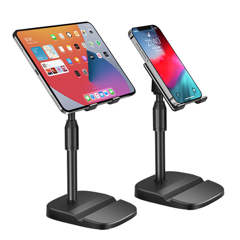 Staffa da tavolo per telefono cellulare sollevamento regolabile per Tablet cellulare supporto universale Multi-angolo staffa portatile per Ipad