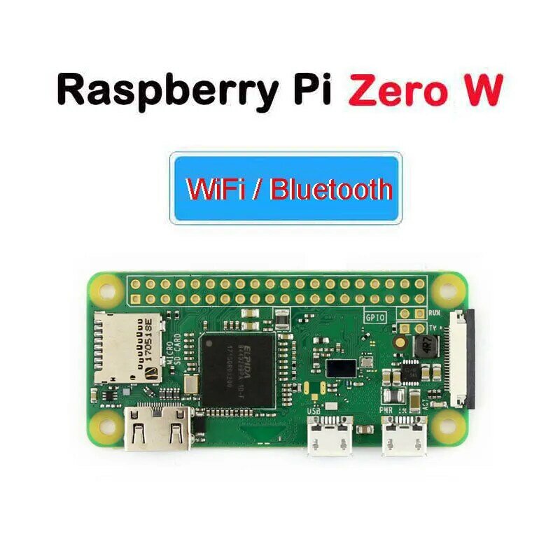 Raspberry Pi Zero W lub Zero WH płytka rozwojowa WiFi Bluetooth