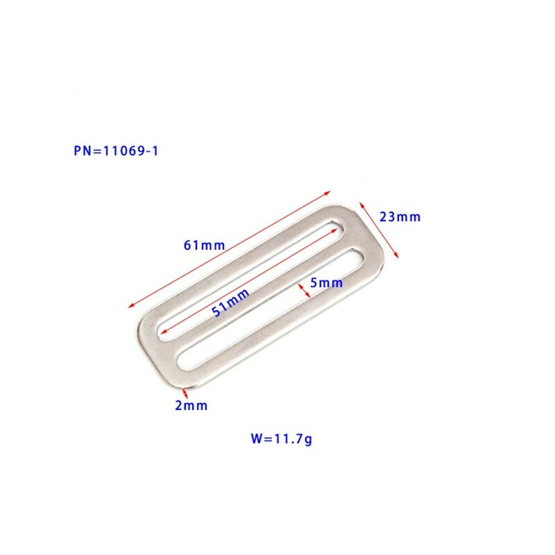 เข็มขัดรัดยึดสำหรับยกน้ำหนักคลิปแหวนเข็มชัดตัวปรับสไลด์แบบคงที่ตัวปรับอุปกรณ์สายรัดกระเป๋า
