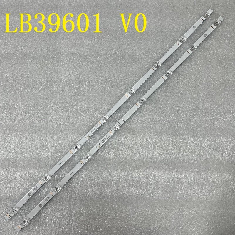 Светодиодная подсветка 8 светодиодный дов для Hisense 40AE5000F 40A5600FTUK LB39601 V0 JHD396X1F01-TXL1