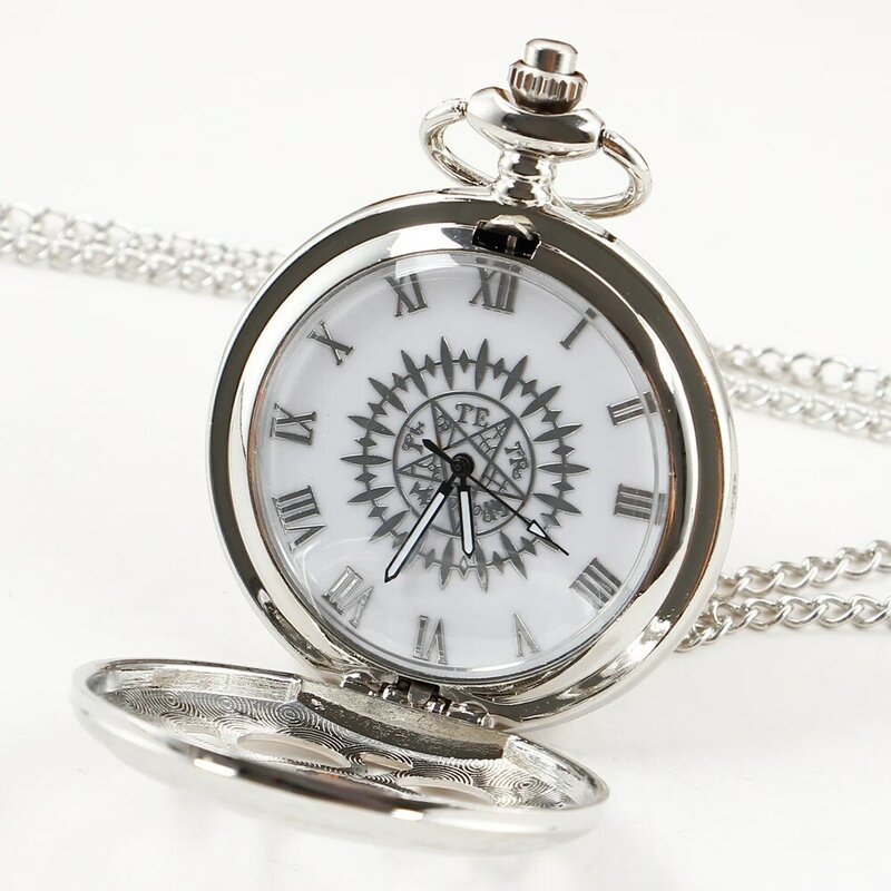 Женские кварцевые карманные часы серебристого цвета, винтажные подарочные часы в стиле ретро