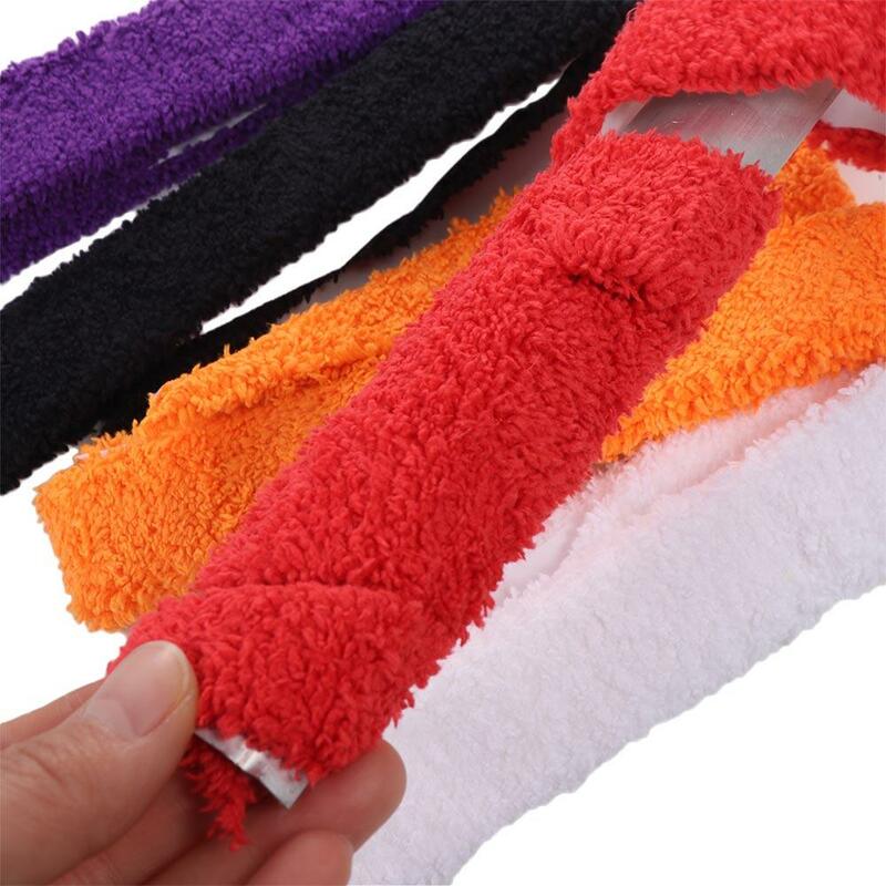 Anti-slip Over Grip Sweatband Breathable Sweat-absorbent Anti-slip Towel Badminton Grip Towel Soft Sweat Band Grip Tape