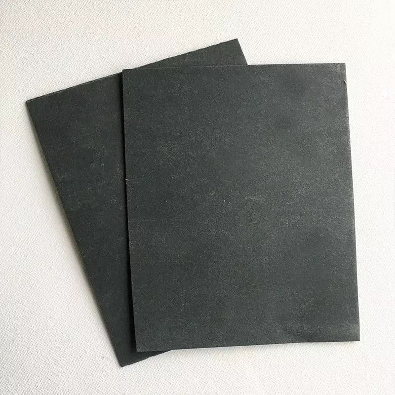2 Stück rot vulkan isiertes Fibe Papier griff Abstand halter Material Herstellung DIY Messers chaft Zubehör Material x 80x1mm