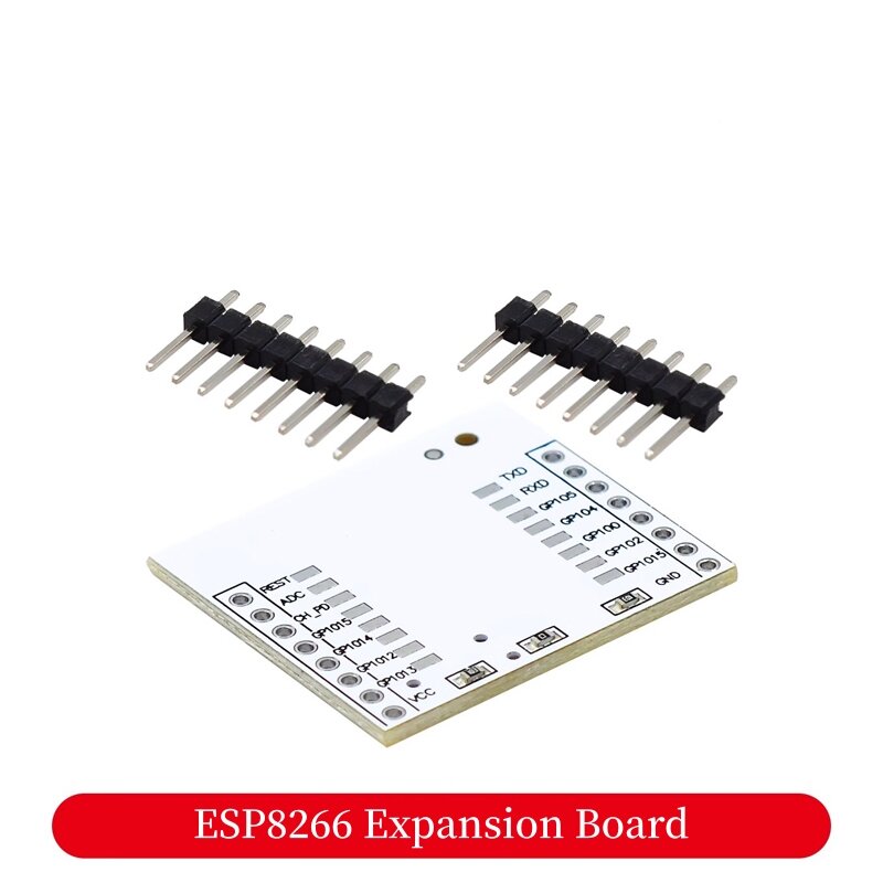 ESP8266 Serial Port Placa de Expansão Módulo WiFi, combinando adaptador, DIY, 5-500Pcs