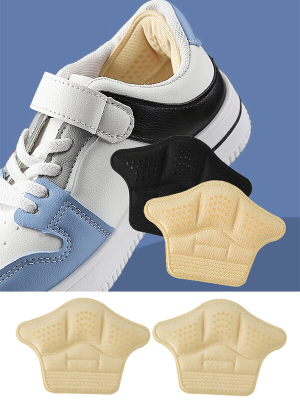 2Pcs Insoles Patch Heel Pads สำหรับกีฬารองเท้าปรับขนาด Antiwear แผ่นติดเท้า Cushion ใส่ Heel Protector กลับ