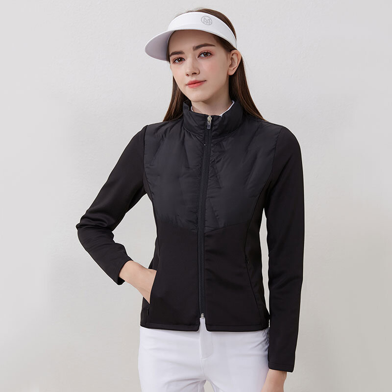 Golf Down Jacket Autumn Winter Women's Outerwear Windproof, Waterproof Slim-Fitting Warm Outdoor Sports Clothing High-Quality