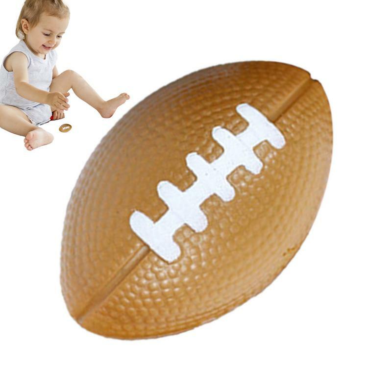 Squeeze Fidget Toys Sensory Fidget Toy elastico e rimbalzo Football americano salsiccia Rebound Squish Balls divertente regalo di natale