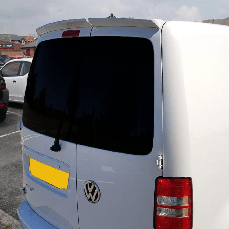 Dla Volkswagen VW Caddy podwójne drzwi spoiler dachowy 2005 do 2018 w stylu tylnego dachu skrzydła samochodu wysokiej jakości ABS Spoiler dachowy