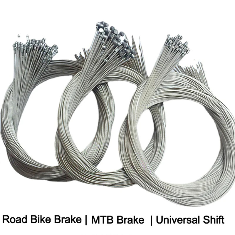 A1 aço inoxidável freio cabo para mountain bike, cabo interno, desviador linha, bicicleta acessórios