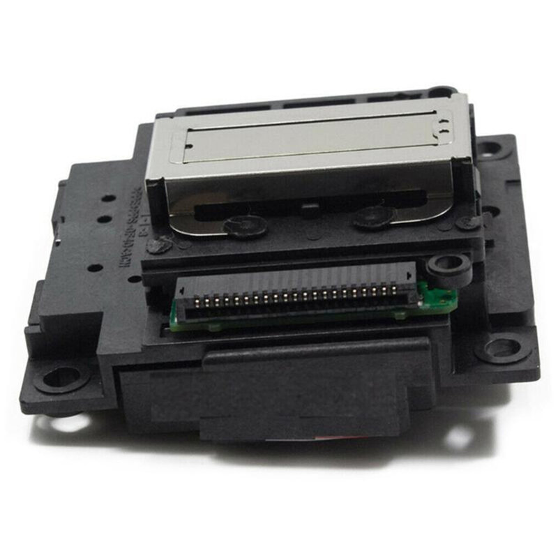 Printer kepala cetak pengganti kepala cetak mudah dipasang untuk L300 L301 L303 L351 L355 Printer daya logam listrik hitam