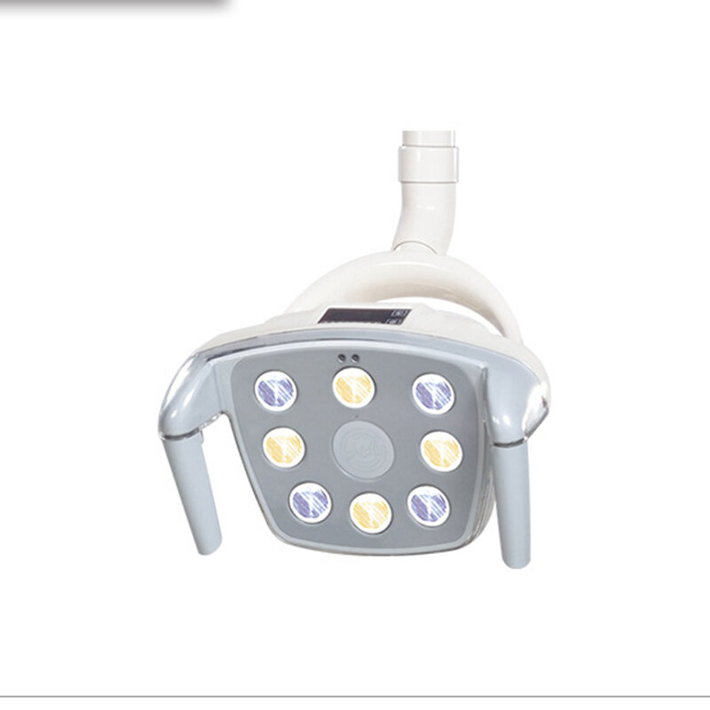 Lampka operacyjna 24W 8 LED fotele dentystyczne akcesoria lampa stomatologiczna lampa chirurgiczna lampa do sadzenia jamy ustnej dentysta narzędzia