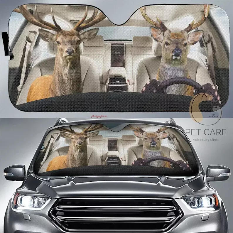 Sun Shade Deer Auto Gift Ideas, 2022