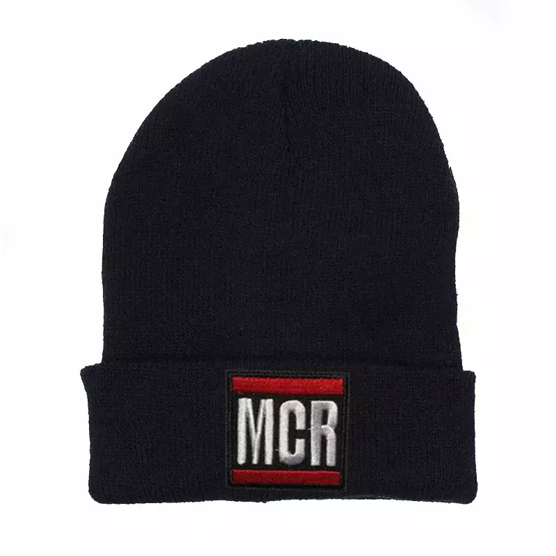 my chemical romance Knit Hat Winter Hats Casual Beanie For Men Women Fashion Knitted Winter Hat Hip-hop Skullies Hat