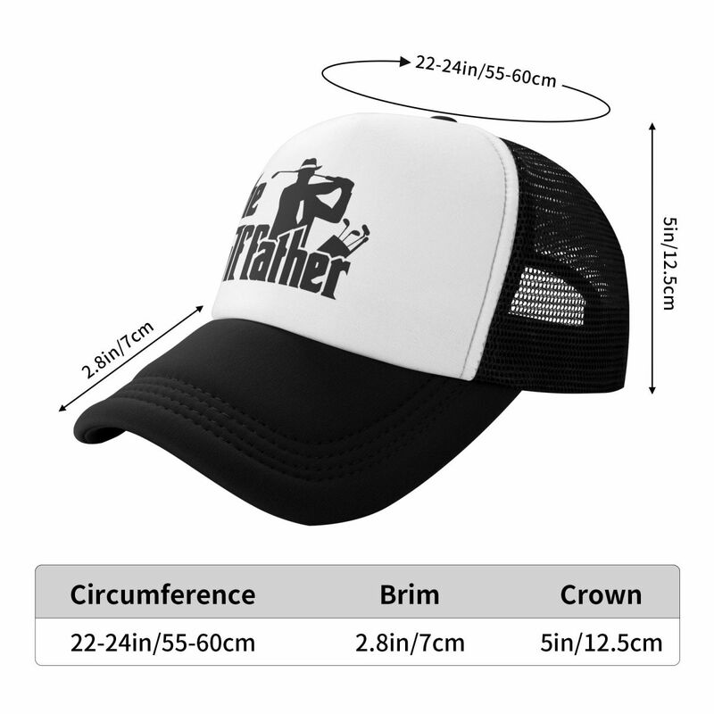 ゴルフファーザーのユニセックス帽子,男性と女性のための調整可能な野球帽,大人のスポーツ,カスタムファッション