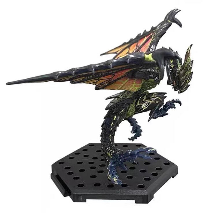 Modelo de decoração dragon com estampa de gelo, coleção de figuras de ação para decoração