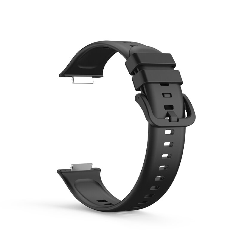 Siliconen band voor huawei horloge fit 2 band smart pols horlogeband metalen gesp vervanging armband fit2 correa accessoires