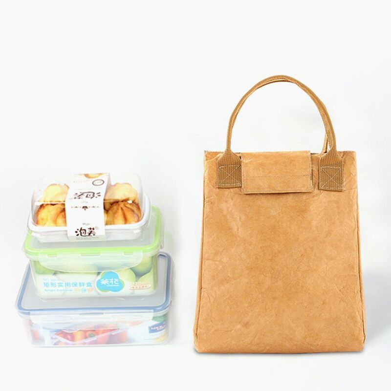 Przenośna torba chłodząca do drugiego śniadania na piknik Kid Women Travel termiczna torba na śniadanie izolowana wodoodporna torba do przechowywania na pudełko na Lunch