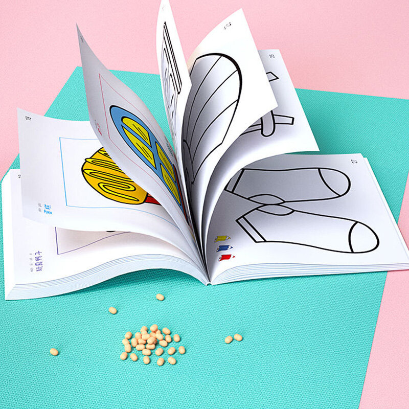 48 صفحة كتب التلوين للأطفال مضحك رسم كتاب مرحلة ما قبل المدرسة التعليم القرطاسية اللعب خطوة بخطوة اللوحة الطفل هدية