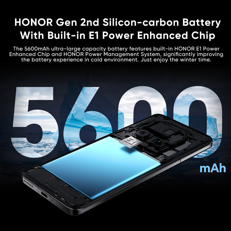 Оригинальный HONOR Magic6 Pro глобальная версия Snapdragon 8 Gen 3 120 Гц 6,8 дюйма четырехъядерный плавающий экран Камера 5600 МП мАч