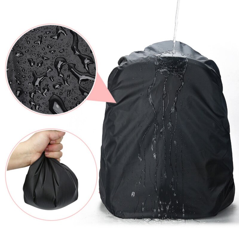 Juste de sac à dos de pêche étanche, portable, pliable, anti-soleil, anti-poussière, anti-pluie, extérieur, 15l-85l