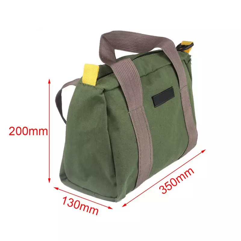 Tas peralatan tangan pria, tas portabel kapasitas besar untuk peralatan obeng perangkat keras kantong kit perbaikan tas tahan air