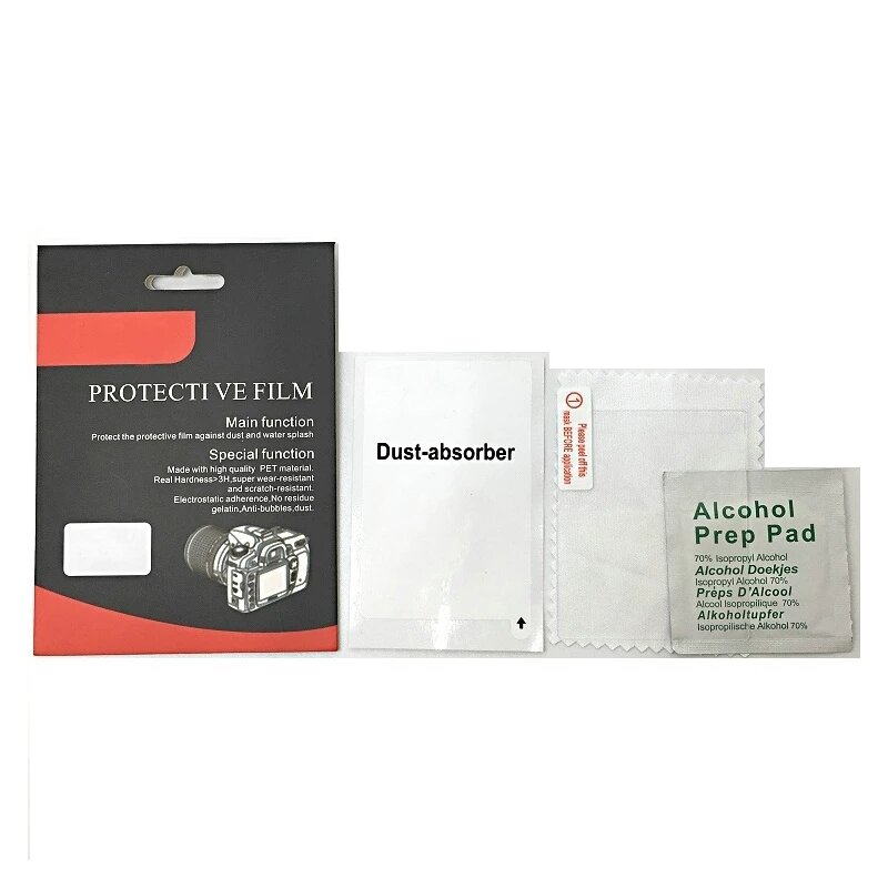 1 pz semplice imballaggio fotocamera vetro temperato pellicola protettiva in vetro temperato per Canon 5D 5 d2 6D 6 d2 70D 80D 700D 750D 760D 1300D