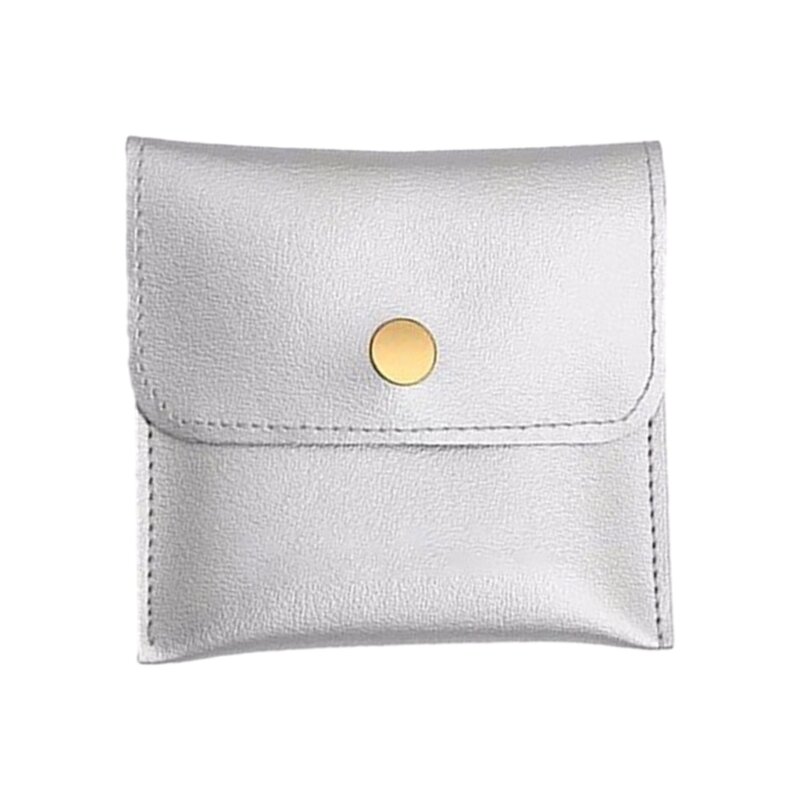 E0BF práctica bolsa para almacenamiento joyas collar ligero pulsera organizador viaje pendientes impermeables bolsas