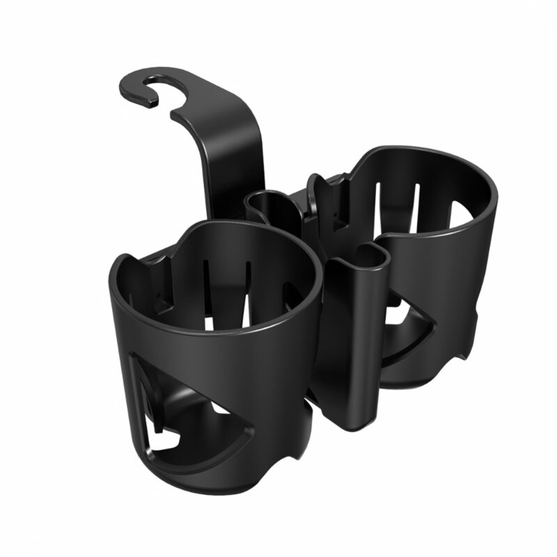 B2EB Milk Bottle & Phone Stand 3-in-1 Organizers Efficient Travel Partner ABS Rack & Cup Holder set for Vehicle