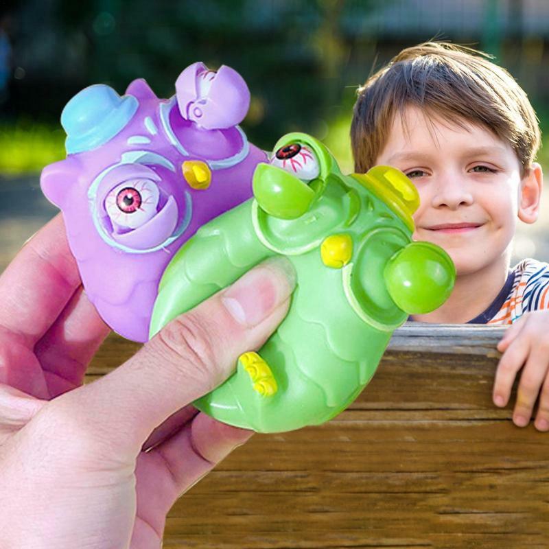 Squeeze Toy para crianças e adultos, alívio do estresse, aliviar animal, olhos para fora, engraçado