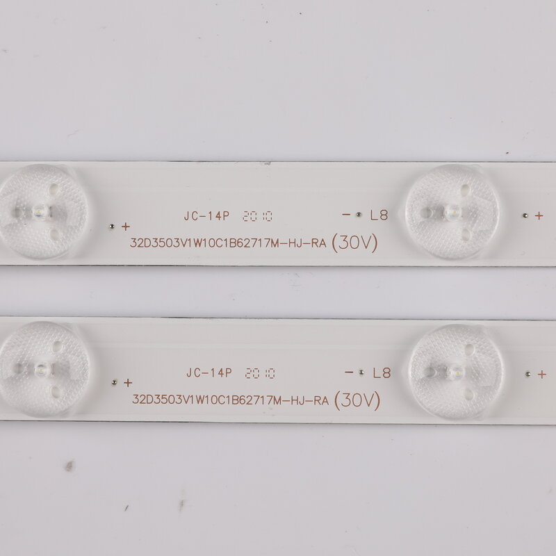 3 Pçs/set Backligh LED Tira IC-A-HWT32D042 B2C6 D6Z6 180-W00-320000H 10 LEDs 630 MILÍMETROS