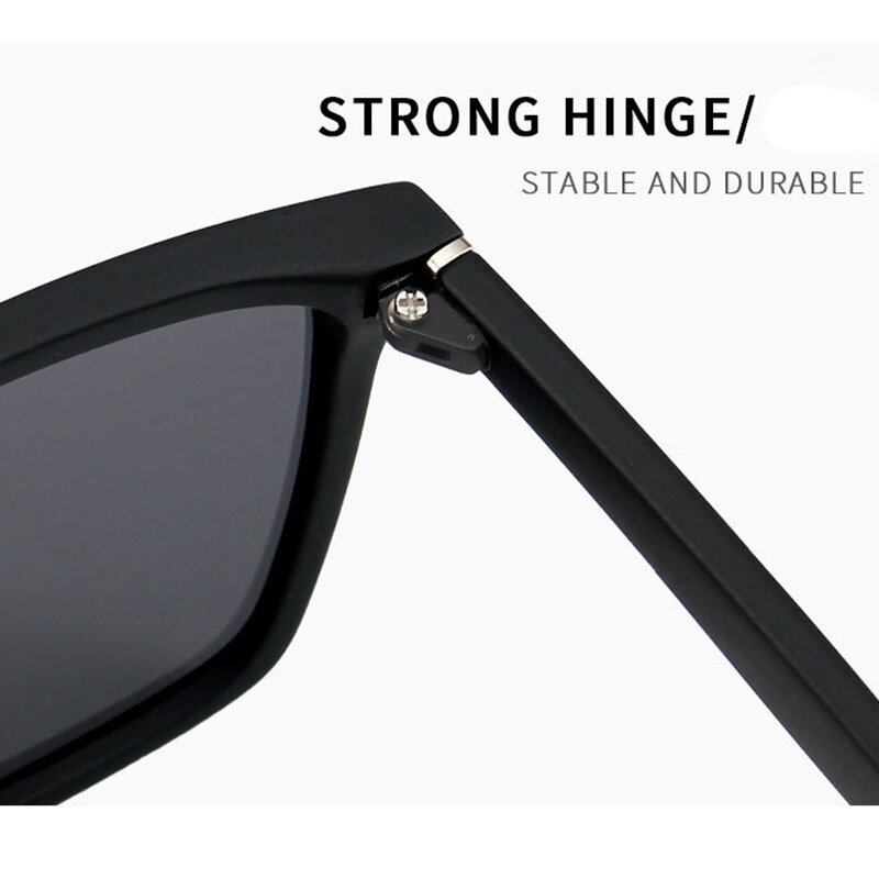 Occhiali da sole polarizzati di nuovo stile uomo moda Unisex sport Business occhiali da sole neri protezione solare UV400 guida parasole donna
