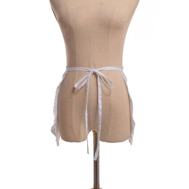 Robe Dickens blanche Crinoline pour femmes, 4 créoles dans le dos, pour peindre sous-jupe
