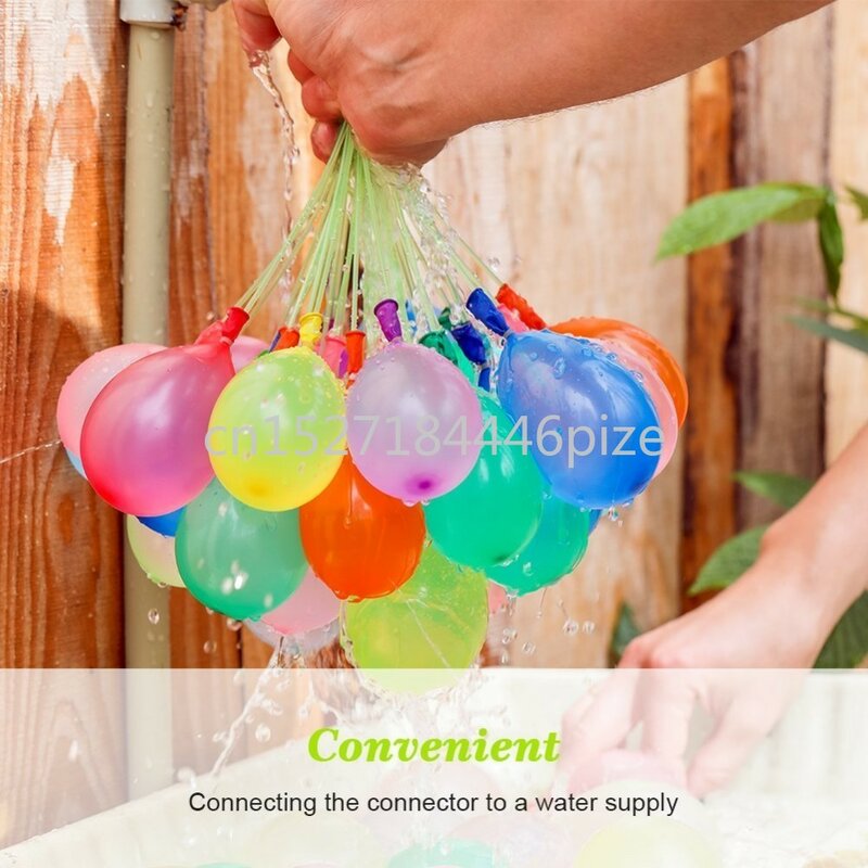 111 buah/tas mengisi balon air lucu musim panas mainan luar ruangan balon bundel balon air bom mainan Gag baru untuk anak-anak