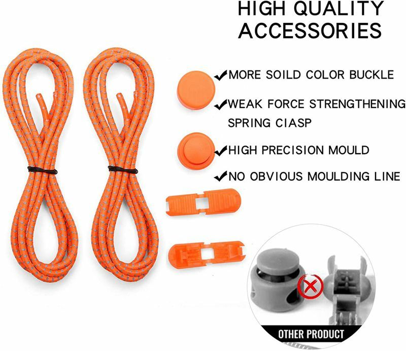 1 para kolorowe kropki okrągłe sznurowadła elastyczne plastikowe zabezpieczenie turystyka Sport bez krawata sznurowadła akcesoria do obuwia dla dorosłych dzieci gumka