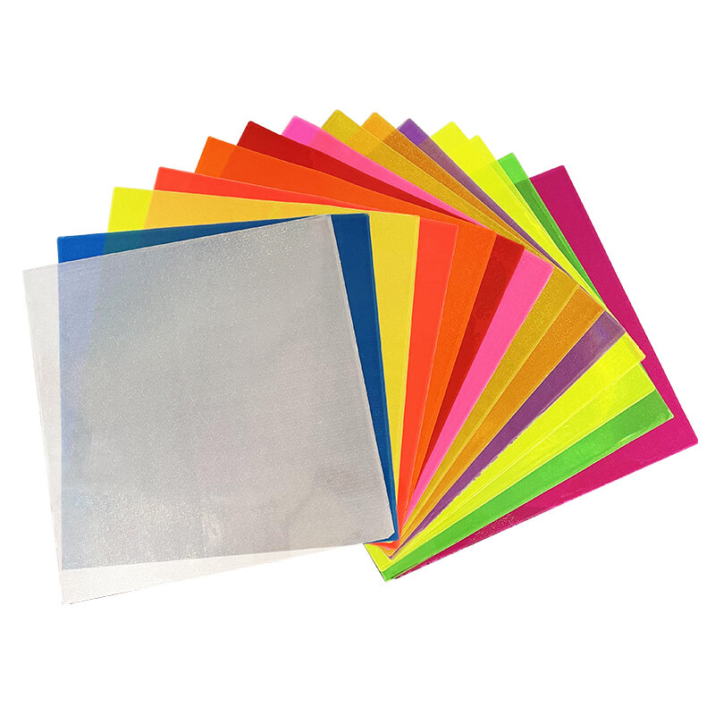 VOOFENG-Brilho Microprismático Reflectivo PVC Folha, Material Refletivo para Refletor, Acessórios De Segurança Pessoal, 47x49cm