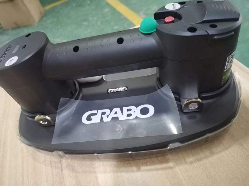 grabo portable electric construct tool vacuum lifter stone slab tile granite wood drywall handling paving suction cups equipment