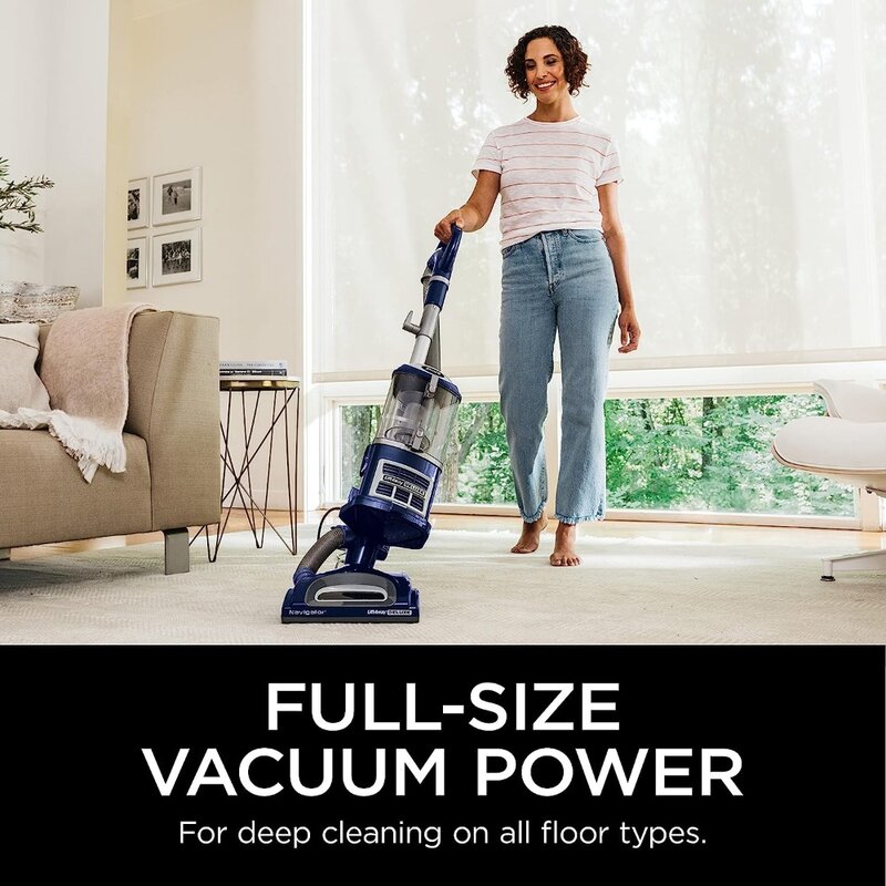 Shark NV360 Navigator Lift-Away Deluxe Upright Vacuum with Large Dust Cup Capacity, HEPA Filter, Swivel Steering