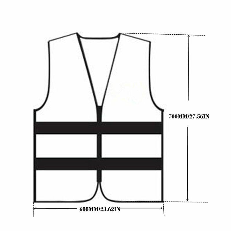 Alta Visibilidade Fluorescente Car Reflective Vest, Outdoor Vestuário Segurança, fibra de poliéster Ventile Colete, Verde