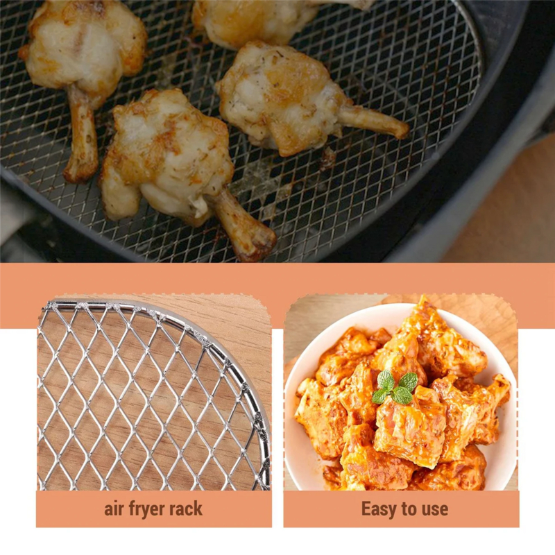 Rack desidratador para forno Power Air Fryer, Chefman, prateleiras de fluxo de ar, desidratar frutas e carnes, acessórios para forno