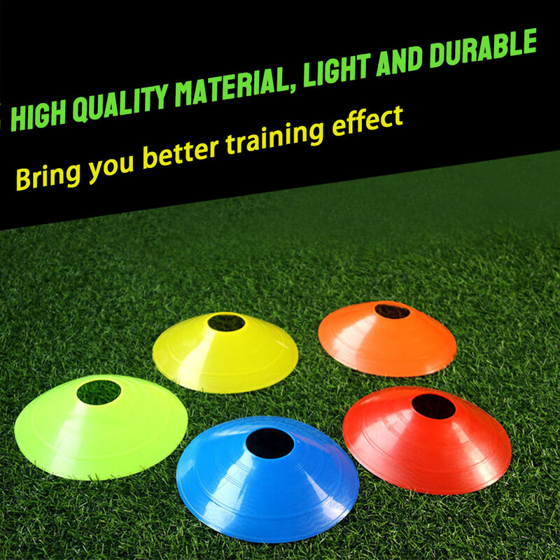 15 Pcs/set 19cm Football Training Sports Saucer Cones Marker Discs Soccer Entertainment Sports Accessories
