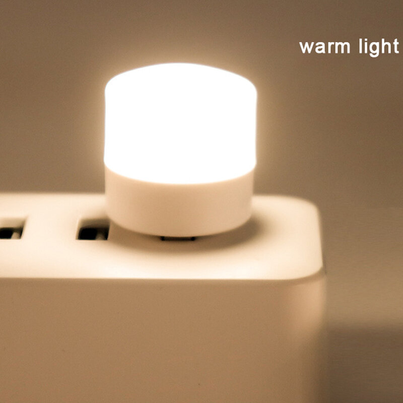 Luz LED portátil con USB para lectura, luz de lectura con protección ocular para banco de energía, lámparas de carga para ordenador, luz nocturna para portátil