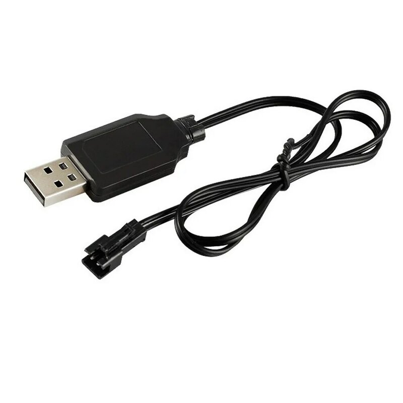 Câble de chargement USB pour batterie au Lithium 3.7V, pièces de rechange pour avion, voiture RC, jouet Quadcopter RC, SM-2P