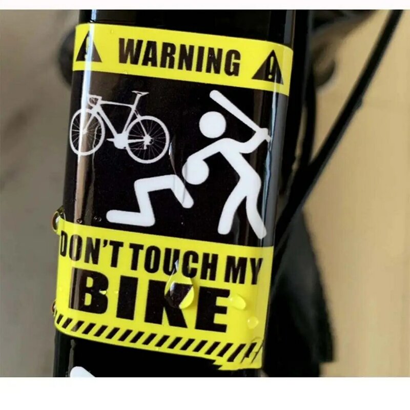 Стикер для рамы мотоцикла, автомобильные аксессуары, наклейка «Don't Move My Bike» на горный велосипед, дорожный велосипед
