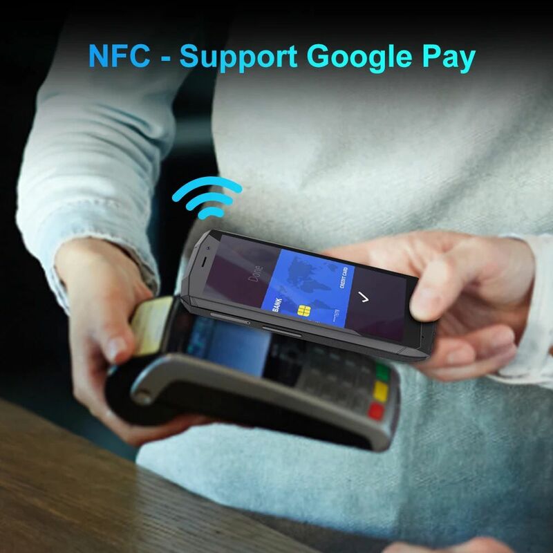 Cubot Pocket, mini smartfon z systemem Android, NFC, 4 GB RAM, 64 GB ROM, 4-calowy ekran, 3000 mAh, Face ID, 4G Mini Phone, Dual Nano SIM